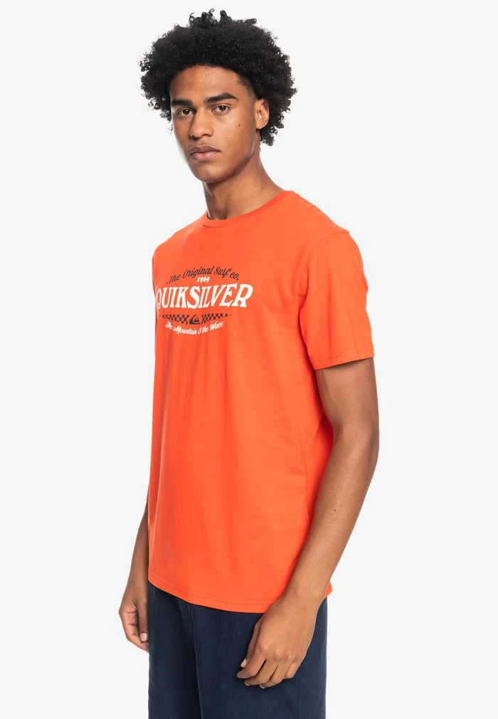 T-shirt imprimé - cherry tomato Quiksilver T-shirt Imprimé - Cherry Tomato -Quiksilver Soldes 00d35ace7d194a47ac151b83deff4afd