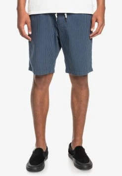 Quiksilver SHERINGA - Short - Insignia Blue Poplin Pinstripe