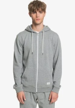 Quiksilver MIT REISSVERSCHLUSS FÜR MÄN - Sweat à Capuche Zippé - Light Grey Heather
