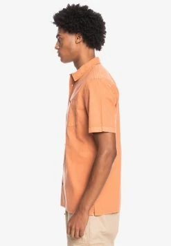 Quiksilver BOLAM KURZÄRMLIGES - Chemise - Burnt Ochre -Quiksilver Soldes 01a3b40a6d6448018ac19112a29ce524