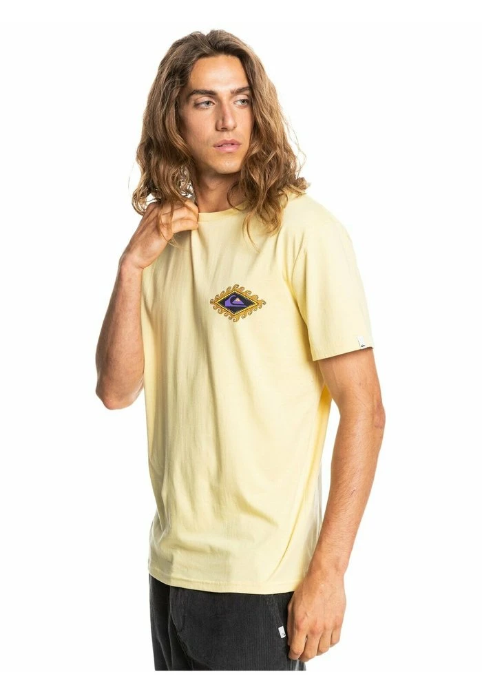MYTHIC LIMITS - T-shirt imprimé - pale banana Quiksilver MYTHIC LIMITS - T-shirt Imprimé - Pale Banana -Quiksilver Soldes 01f32deb79d74e81b8509a39fdd5db3d
