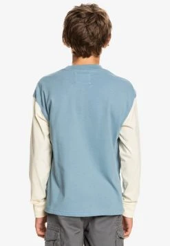 Quiksilver T-shirt à Manches Longues - Faded Denim 4 Quiksilver T-shirt à Manches Longues - Faded Denim -Quiksilver Soldes 02088e56ef924350962efa498eee83f3