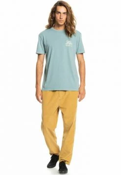 Quiksilver SLOW MOVER - T-shirt Imprimé - Sea Pine -Quiksilver Soldes 02a6dab1d3ca4b7b8c32c1c884d0b133