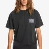 Quiksilver ELECTRIC FEEL - T-shirt Imprimé - Black -Quiksilver Soldes 02b5afca84ae427a944497624effd785