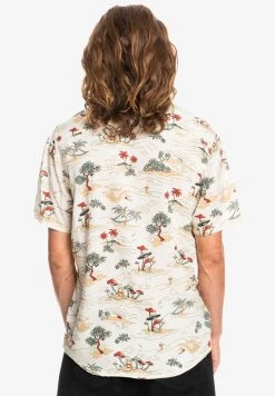 Quiksilver Chemise - White 4 Quiksilver Chemise - White -Quiksilver Soldes 0486eeabf4d54c6cb0cb959e5d19dee5