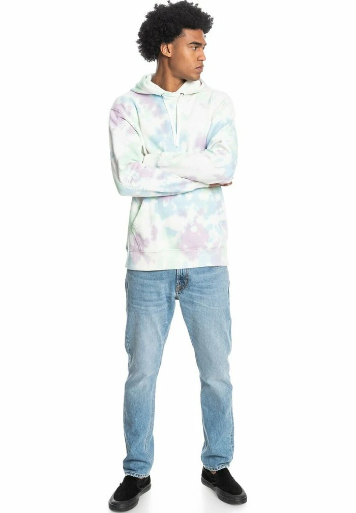Sweat à capuche - lavender mineral tie dye Quiksilver Sweat à Capuche - Lavender Mineral Tie Dye -Quiksilver Soldes 050142c26f4c4520a957139940df45d7