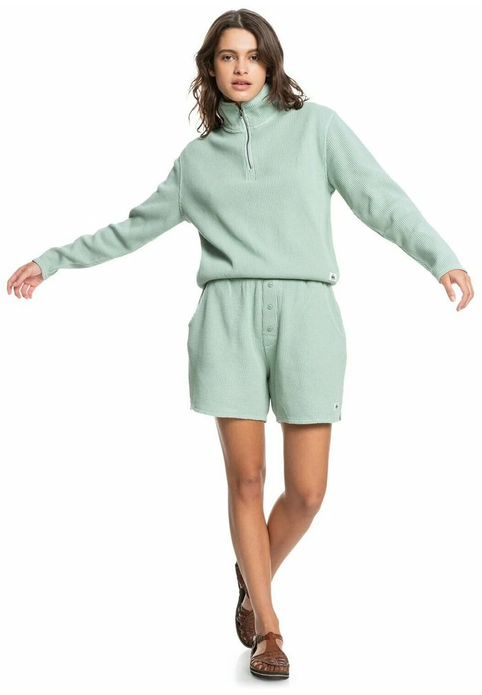 SUNSHINE LAND - Sweatshirt - green milieu Quiksilver SUNSHINE LAND - Sweatshirt - Green Milieu -Quiksilver Soldes 057280276ac8434f8642d0f3bba955da