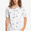 Quiksilver COSMOS KURZÄRMLIGES - Chemise - Green -Quiksilver Soldes 069b8a0d00694db7b2f8470530037d13