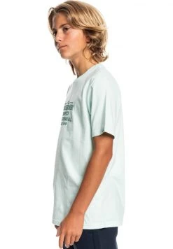 Quiksilver FEEDING LINE - T-shirt Imprimé - Blue Glass 10 Quiksilver FEEDING LINE - T-shirt Imprimé - Blue Glass -Quiksilver Soldes 06d308b5a7084c81b850423206bb2bc2