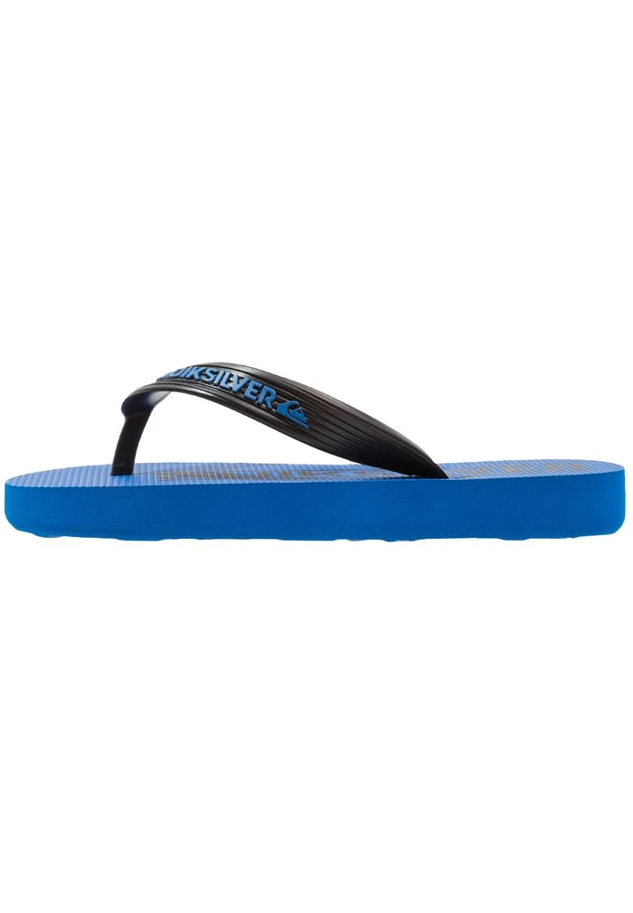 Quiksilver JAVA WORDMARK - Tongs - Black/blue 4 Quiksilver JAVA WORDMARK - Tongs - Black/blue – Image 2
