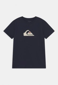 Quiksilver COMP LOGO - T-shirt Imprimé - Navy Blazer