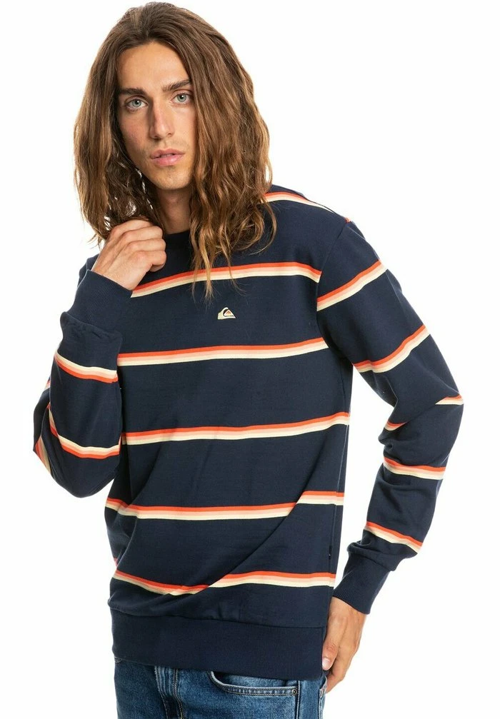 Quiksilver FEEDER - Sweatshirt - Cherry Tomato Feeder Stripe 5 Quiksilver FEEDER - Sweatshirt - Cherry Tomato Feeder Stripe – Image 3