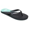 Quiksilver Tongs - Black/blue/black