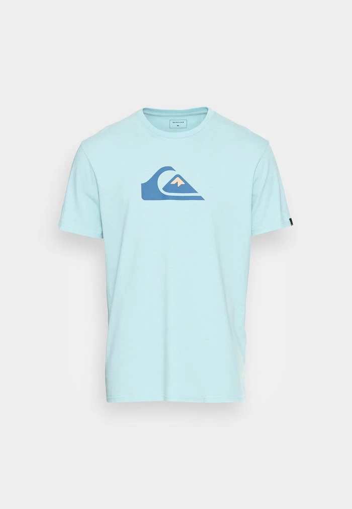 Quiksilver COMP LOGO SS - T-shirt Imprimé - Blue 6 Quiksilver COMP LOGO SS - T-shirt Imprimé - Blue – Image 4