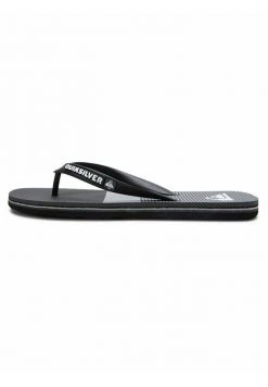 Quiksilver MOLOKAI TIJUANA - Chaussons - Black 1 -Quiksilver Soldes 08c5f295f1cd4e149297ec7d786881c4