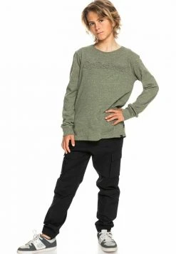 Quiksilver NEW SLANG - T-shirt à Manches Longues - Green