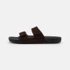 Quiksilver RIVI - Mules - Brown/black 2 Quiksilver RIVI - Mules - Brown/black -Quiksilver Soldes 09a94d0d7b8d465f87fd16336051dcc7