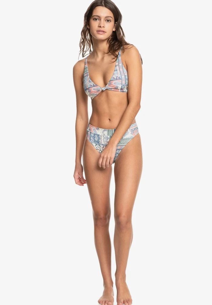 Quiksilver CLASSIC BAND - Bas De Bikini - Paisley Patchwork Faded Denim 4 Quiksilver CLASSIC BAND - Bas De Bikini - Paisley Patchwork Faded Denim – Image 2