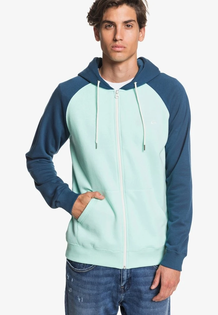 QUIKSILVER™ EVERYDAY - KAPUZENPULLI MIT REISSVERSCHLUSS FÜR MÄNNE - Sweat à capuche zippé - beach glass QUIKSILVER™ EVERYDAY - KAPUZENPULLI MIT REISSVERSCHLUSS FÜR MÄNNE - Sweat à Capuche Zippé - Beach Glass -Quiksilver Soldes 0a3c64846bd74b0c90fc41c1ccef0130