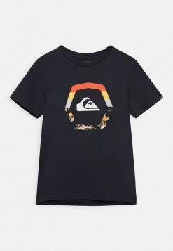 Quiksilver UPRISE SS YTH - T-shirt Imprimé - Navy Blazer