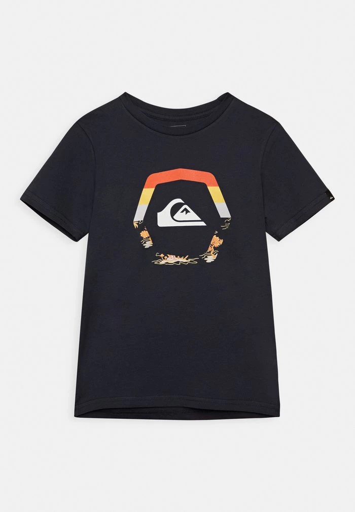 Quiksilver UPRISE SS YTH - T-shirt Imprimé - Navy Blazer 3 Quiksilver UPRISE SS YTH - T-shirt Imprimé - Navy Blazer