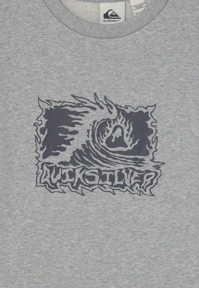 Quiksilver SCORCHER CREW YOUTH - Sweatshirt - Light Grey Heather 5 Quiksilver SCORCHER CREW YOUTH - Sweatshirt - Light Grey Heather – Image 3
