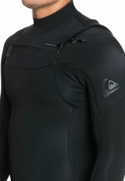 Quiksilver EVERYDAY SESSIONS - CHEST ZIP - Survêtement En Néoprène - Black -Quiksilver Soldes 0c0a7871094c470aadcfde65d055a31f