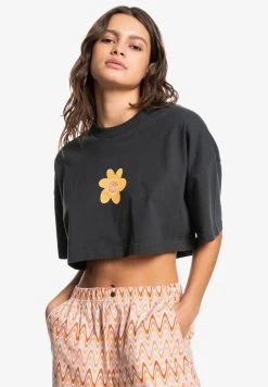 Quiksilver MAXI - T-shirt Imprimé - Tarmac