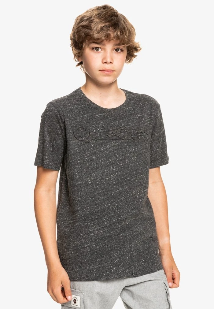 Quiksilver NEW SLANG - T-shirt Imprimé - Charcoal Heather 3 Quiksilver NEW SLANG - T-shirt Imprimé - Charcoal Heather