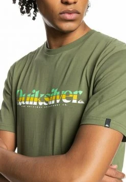 Quiksilver PRIMARY COLOURS - T-shirt Imprimé - Four Leaf Clover -Quiksilver Soldes 0dcde26437f249a6a85269e6018241fd