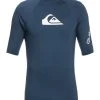 Quiksilver ALL TIME SS YOUTH - T-shirt De Surf - Insignia Blue -Quiksilver Soldes 0deade3c484d4394894f694eef629ec9