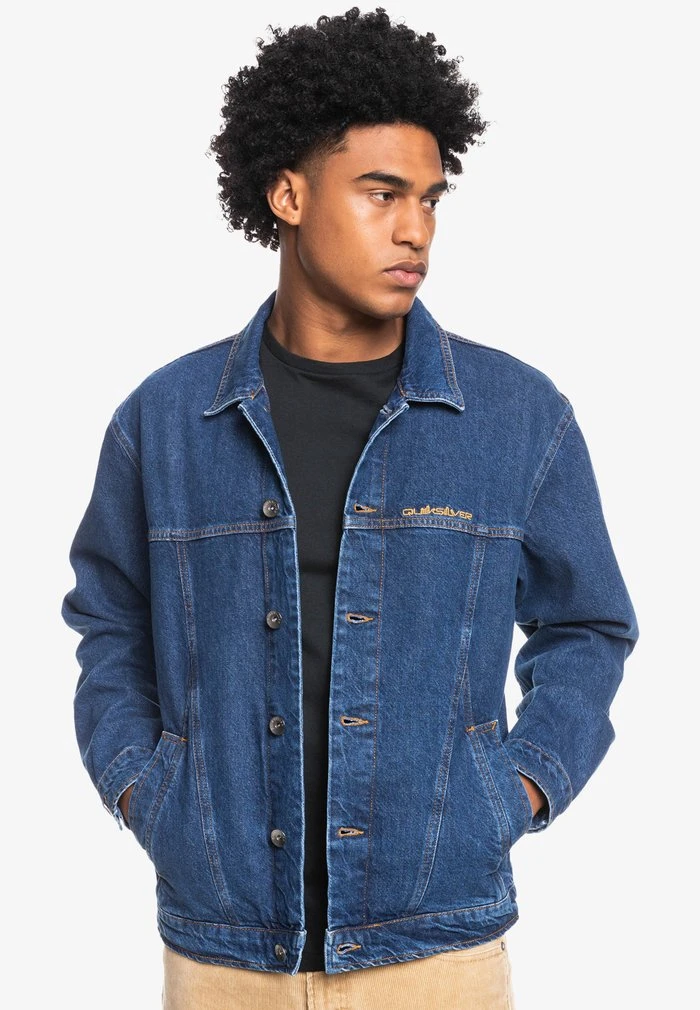 Veste en jean - vintage indigo Quiksilver Veste En Jean - Vintage Indigo -Quiksilver Soldes 0e50ff92cb114e8bbe785ac003c96fa4