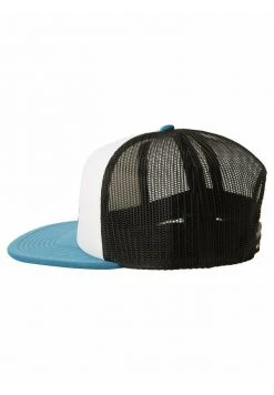 Quiksilver FOAMSLAYER - Casquette - Whiteblue -Quiksilver Soldes 0f0e173d10d04759880fd3bd1a21ac54