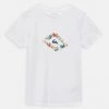Quiksilver LET IT RIDE SS YTH - T-shirt Imprimé - White