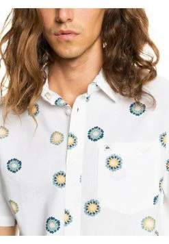 Quiksilver COSMOS KURZÄRMLIGES - Chemise - Green -Quiksilver Soldes 0f1e1f11103d4648b80864b49732dc24