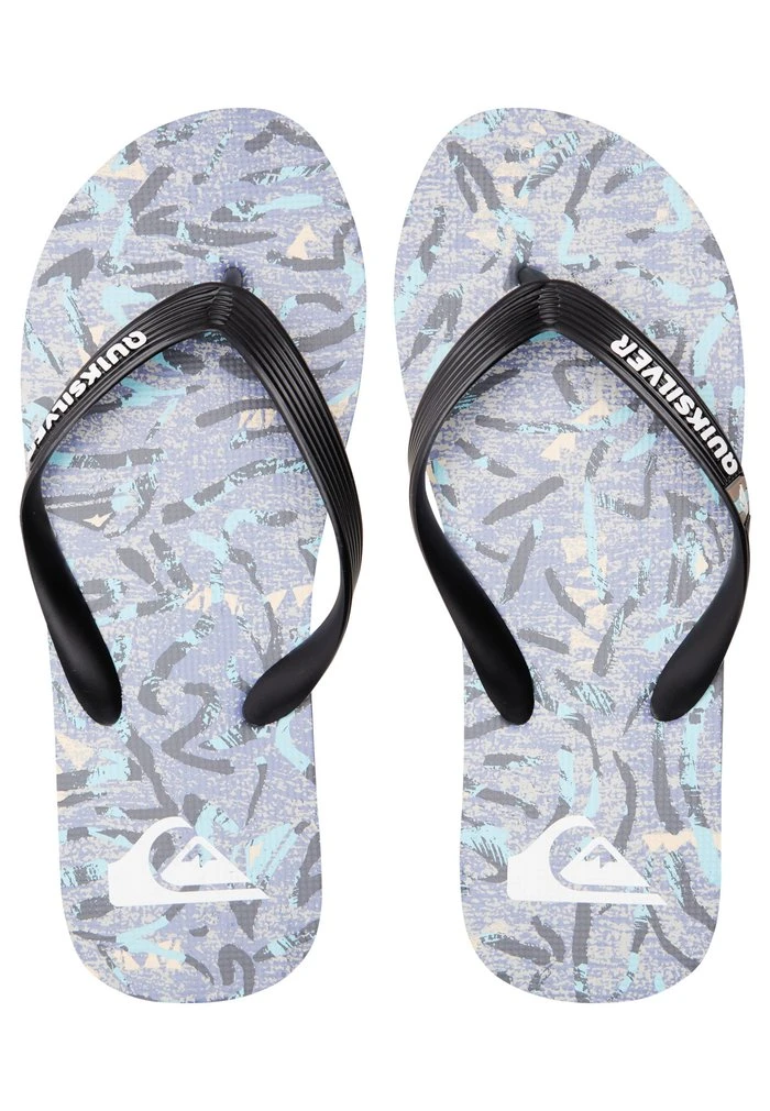 MOLOKAI ART - Tongs - blue Quiksilver MOLOKAI ART - Tongs - Blue -Quiksilver Soldes 0f6c6c8bdee6414bb1844062bb296916