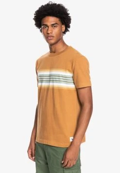 Quiksilver TRANSAT PLACEMENT - T-shirt Imprimé - Chipmunk -Quiksilver Soldes 0fd6fd58877f4f1191967ce1a79176ea
