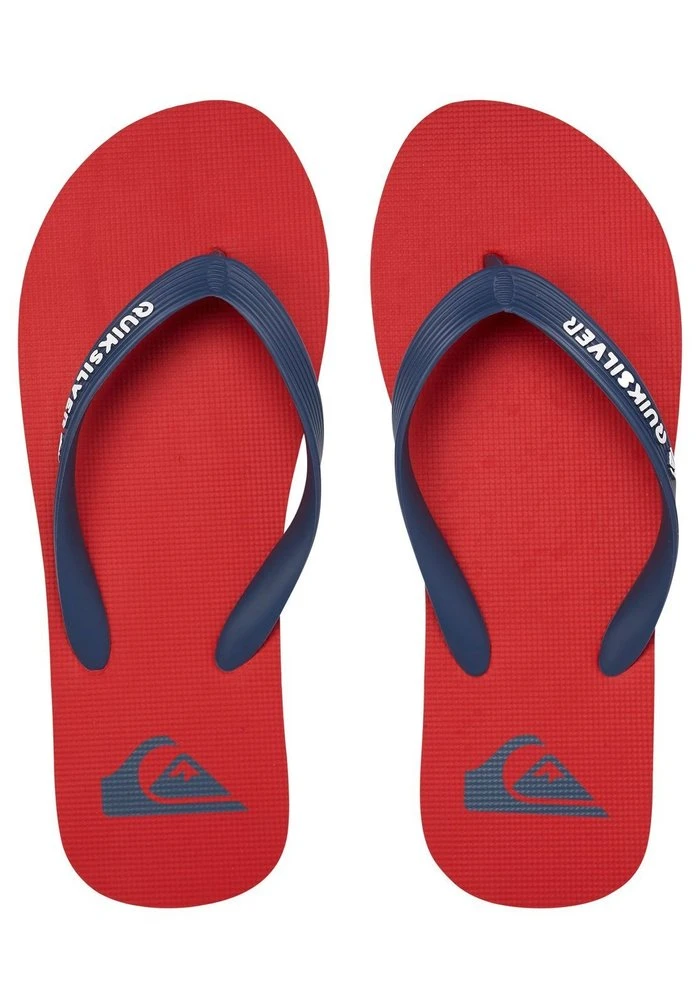 Quiksilver MOLOKAI - Tongs - Red/blue/red 4 Quiksilver MOLOKAI - Tongs - Red/blue/red – Image 2