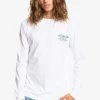 Quiksilver T-shirt à Manches Longues - White -Quiksilver Soldes 1215622072954f12a646c4e3b0af31c3
