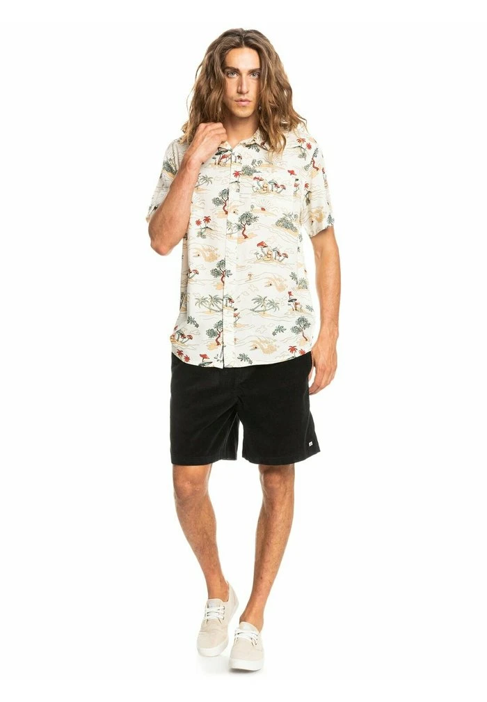 Chemise - white Quiksilver Chemise - White -Quiksilver Soldes 12771e5b795949138a29800e8a8c4af8