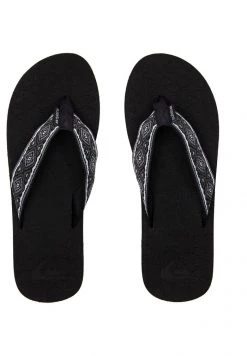 Quiksilver HILLCREST - Tongs - Black -Quiksilver Soldes 15292744ec2f4dd6aa72a030000a5033