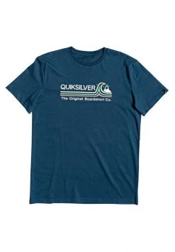 Quiksilver STONE COLD CLASSIC - T-shirt Imprimé - Majolica Blue 9 Quiksilver STONE COLD CLASSIC - T-shirt Imprimé - Majolica Blue -Quiksilver Soldes 15730a9efa504cda938ba9b56cc93076
