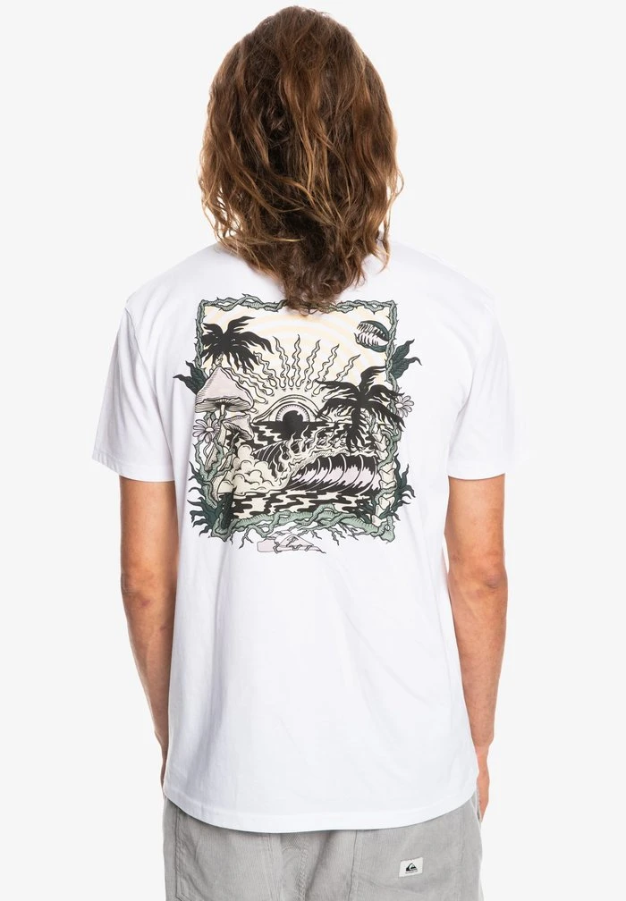 Quiksilver T-shirt Imprimé - White 4 Quiksilver T-shirt Imprimé - White – Image 2