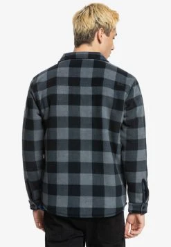 Quiksilver Chemise - Black Tolala Plaid -Quiksilver Soldes 15ece3c4db284e00a8b7e067fce06191