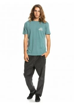 Quiksilver RAINBOW VALLEY - T-shirt Imprimé - Sea Pine -Quiksilver Soldes 1619b775f7f9491e843ea4f7be9e311f