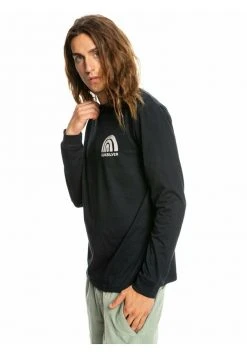 Quiksilver T-shirt à Manches Longues - Black -Quiksilver Soldes 162b272d000941b495095749a20265b6