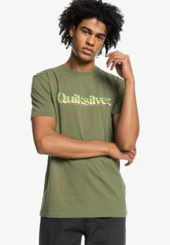 Quiksilver PRIMARY COLOURS - T-shirt Imprimé - Four Leaf Clover