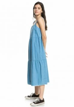 Quiksilver Robe De Jour - Chambray Blue 4 Quiksilver Robe De Jour - Chambray Blue -Quiksilver Soldes 176d05ef5b254c208ebb3eafdd6a8244