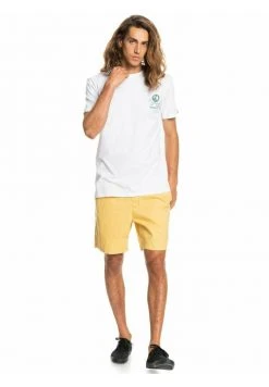 Quiksilver NEW WORLD POUR EQYZT - T-shirt Imprimé - White 4 Quiksilver NEW WORLD POUR EQYZT - T-shirt Imprimé - White -Quiksilver Soldes 17790f1ff28d49438206683e5a789fa4