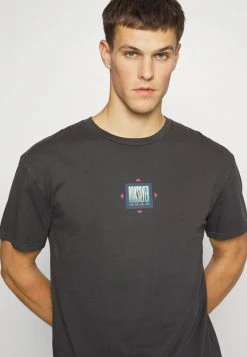 Quiksilver MOUNTAIN RISE TEES - T-shirt Imprimé - Phantom -Quiksilver Soldes 185092c124854a71b87e087083755c64